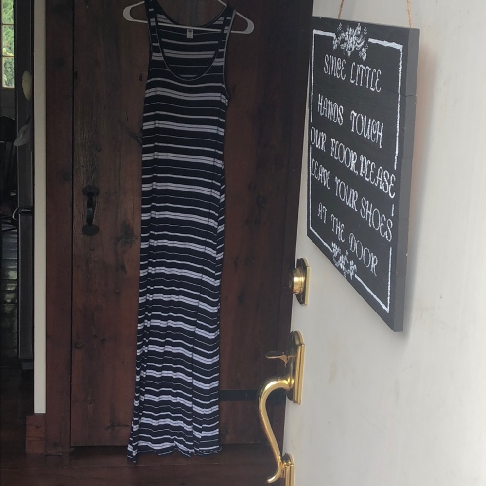 Old navy stripped maxi